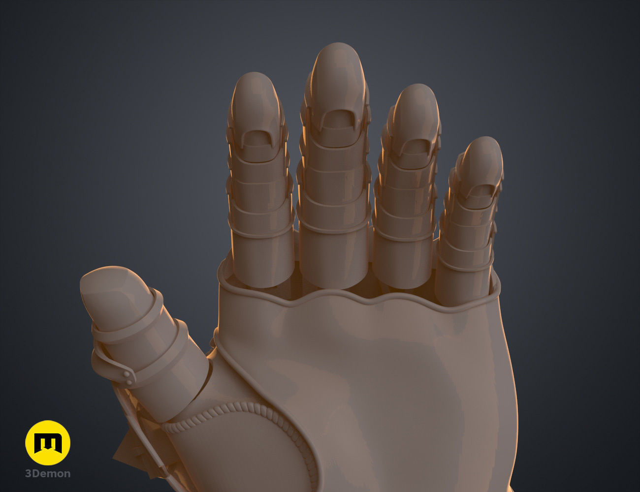 The Infinity Gauntlet - Wearable DnD Dice Holder 3D model 3D printable ...