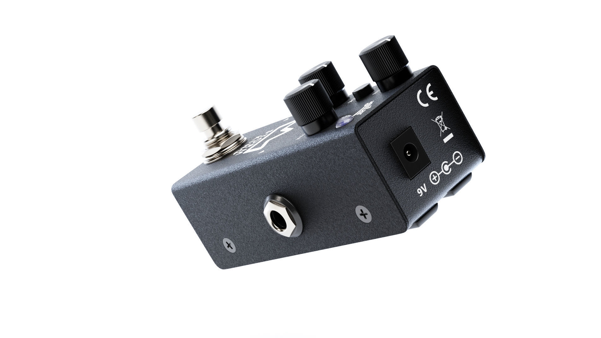 Aguilar Storm King Bass Distortion Fuzz Pedal 3D model | CGTrader