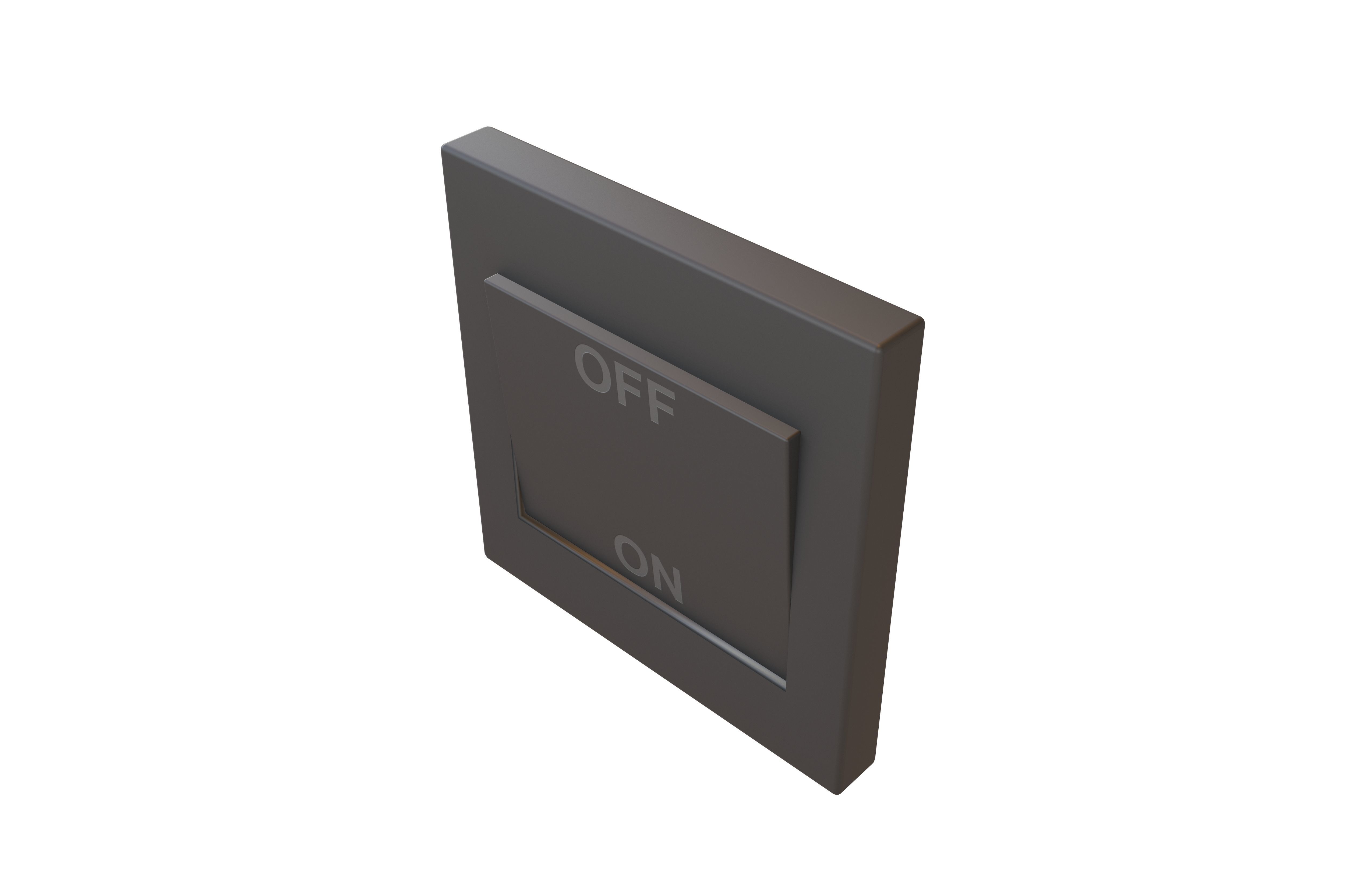 3D model Light Switch With On Off Sign v1 002 VR / AR / low-poly | CGTrader
