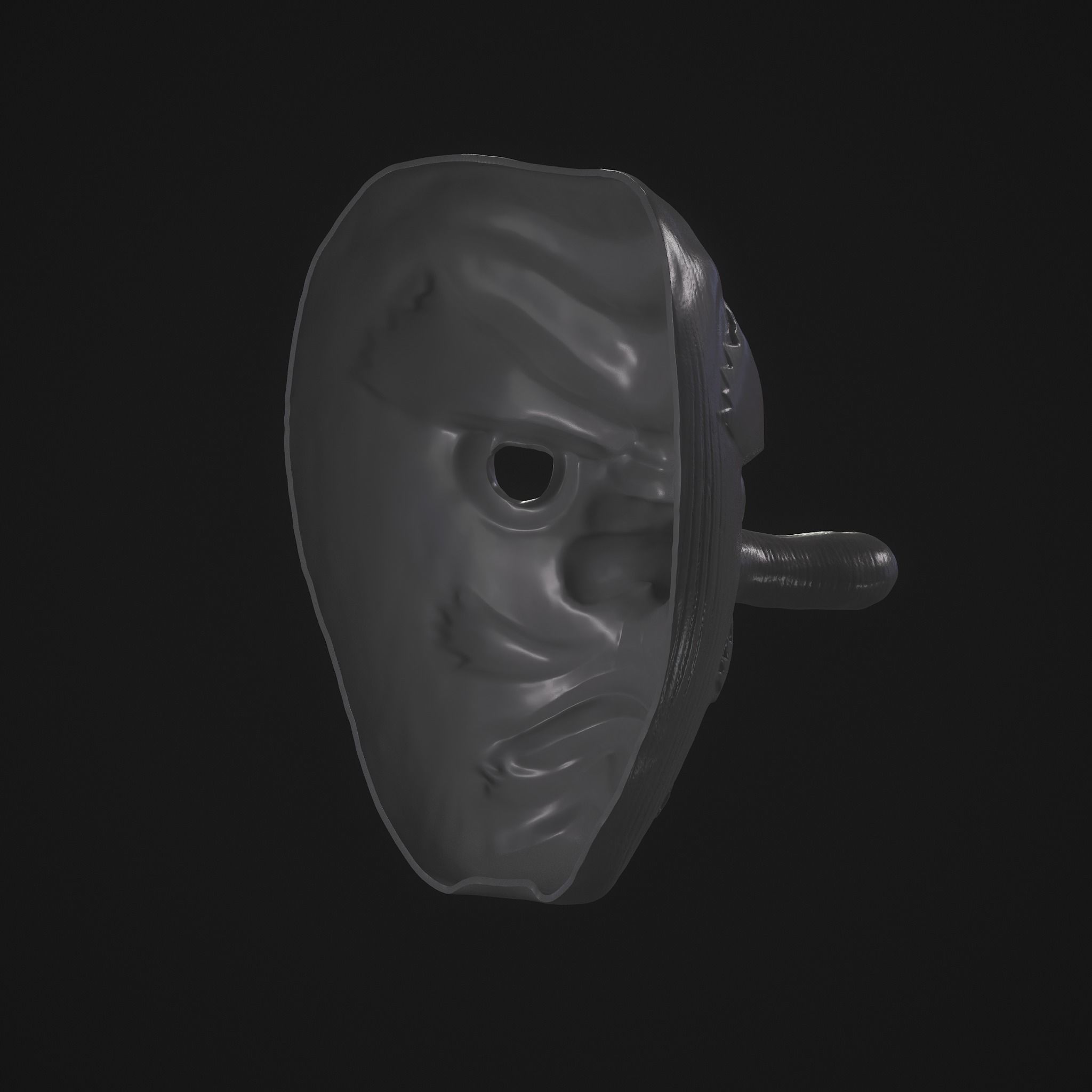 Sakonji Urokodaki from kimetsu no yaiba demon slayer mask 3D model 3D