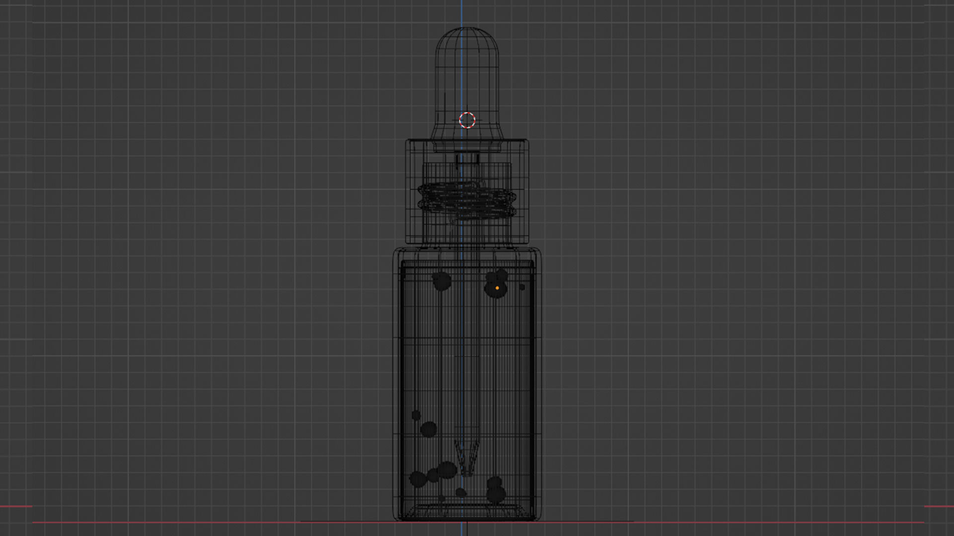 Dropper Serum Bottle 3D model CGTrader