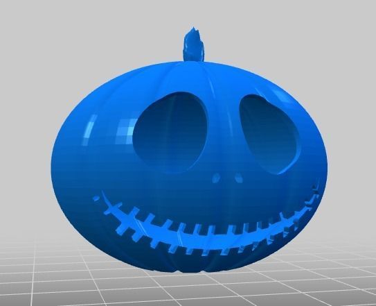 Halloween Pumpkin 3D model 3D printable | CGTrader