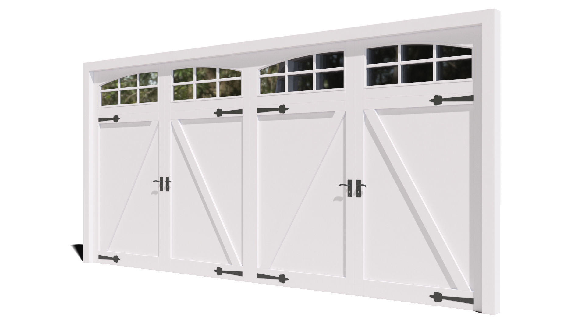 Garage Door 12 3D model CGTrader