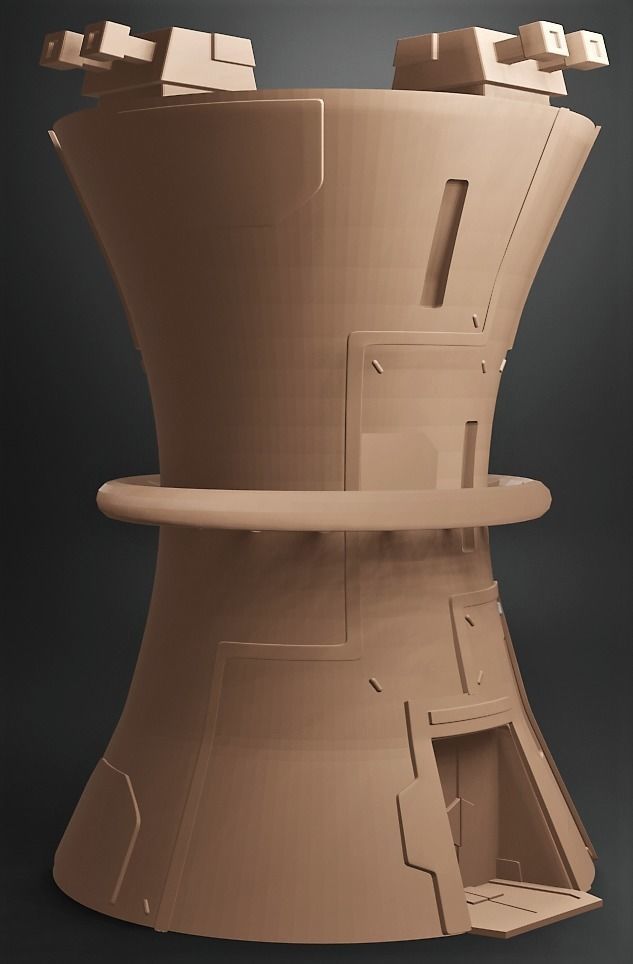 Metal Base 3D model 3D printable | CGTrader