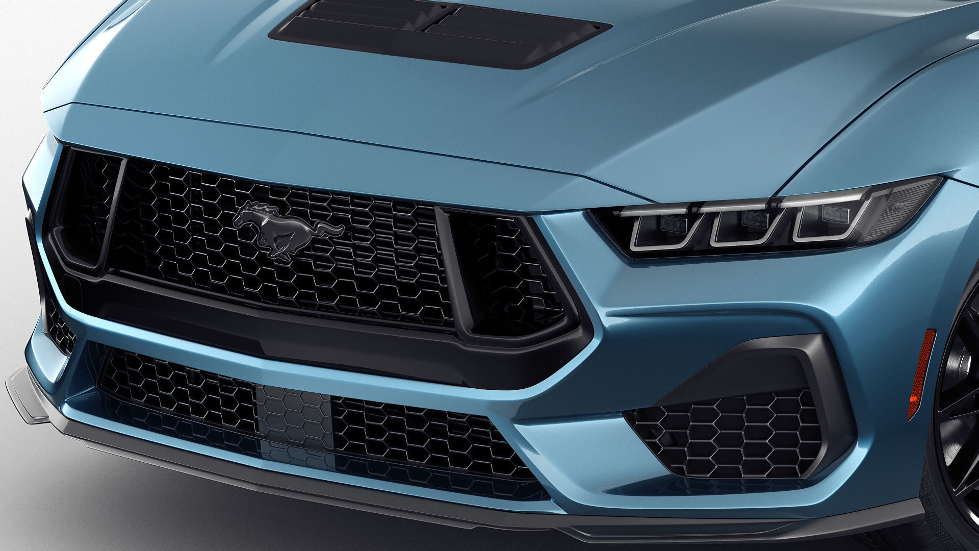 Mustang GT Coupe 2024 3D Model CGTrader