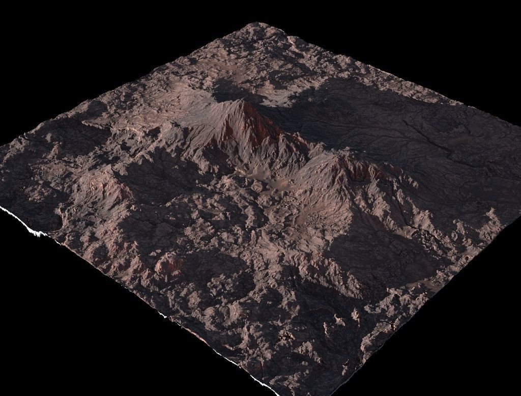cinematic rocky terrain 4k 3D model | CGTrader