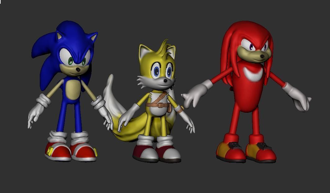 3d-model-sonic-and-friends-vr-ar-low-poly-cgtrader