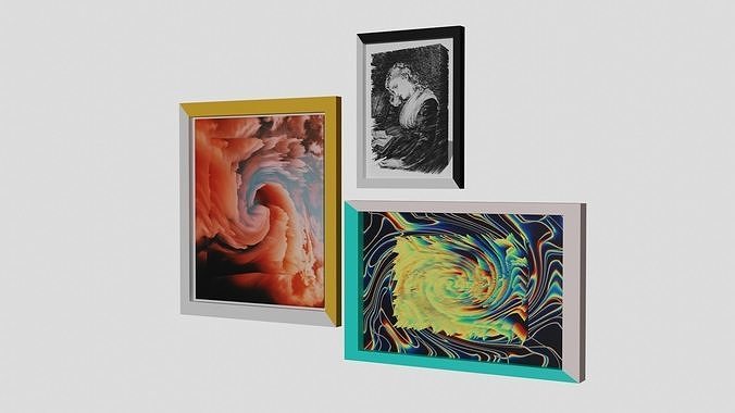 Photo frame 3D model 3D printable | CGTrader
