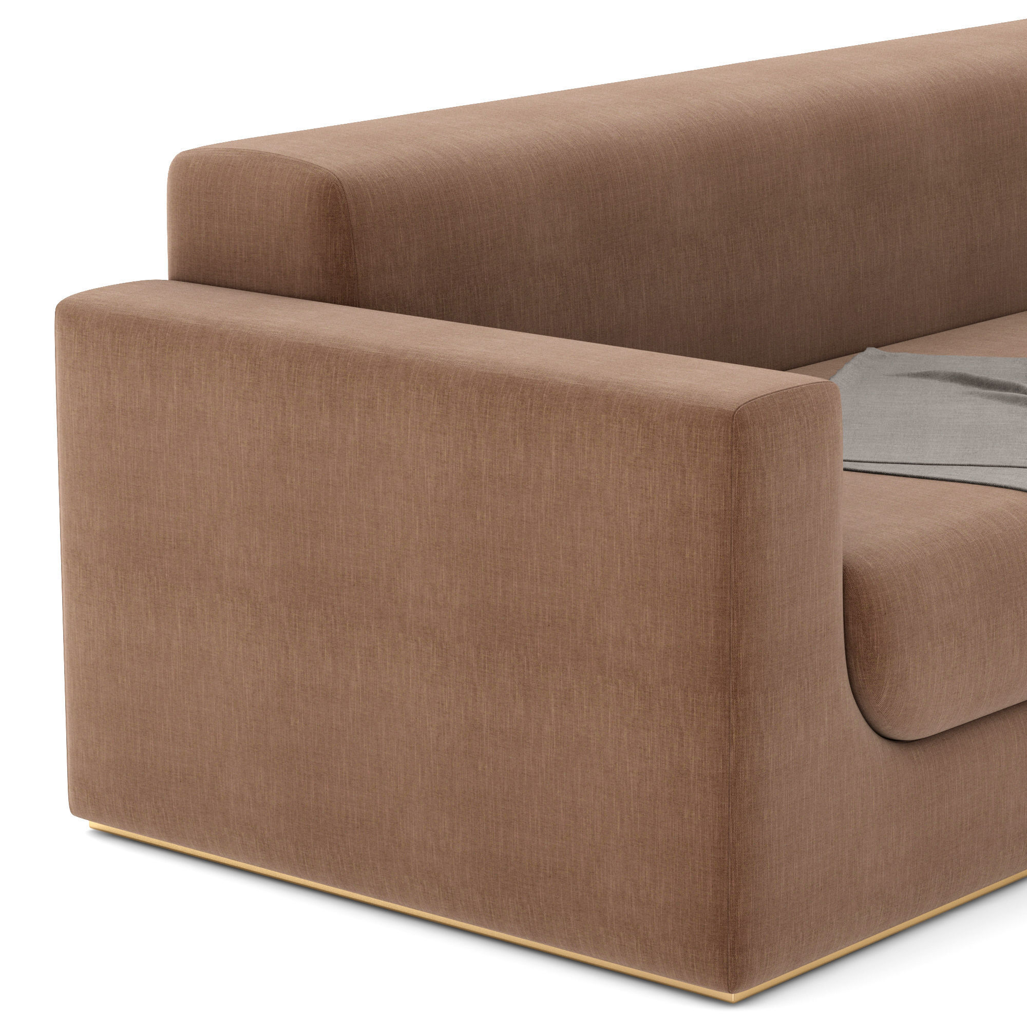 RH Sculptural sofa 3D model CGTrader