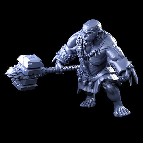 Dnd Multiple Ogre Miniatures Fantasy Resin Prints 3d Model 3d Printable Cgtrader