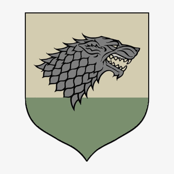 House of Stark Sigil free 3D model 3D printable CGTrader