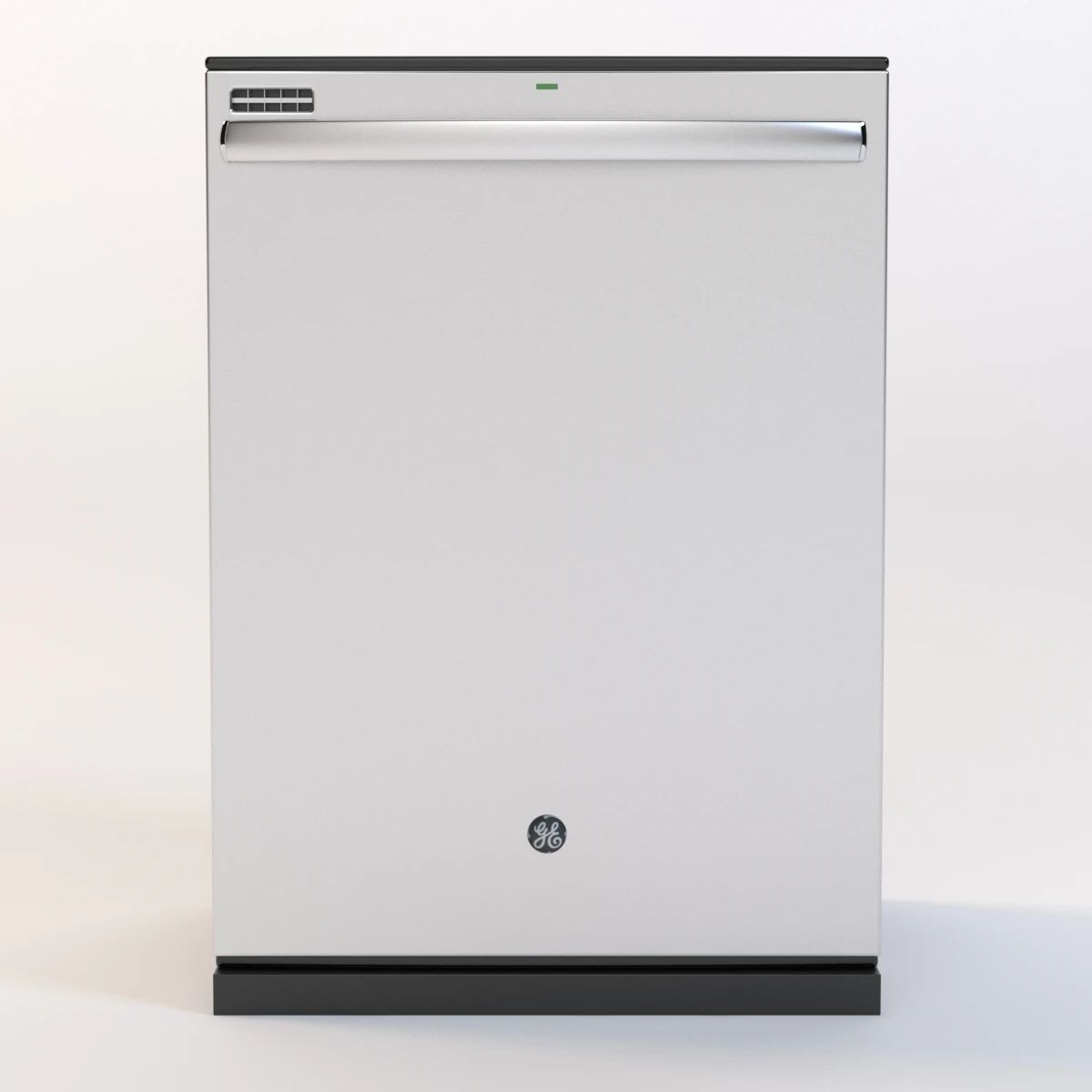 GE Integrated Dishwasher with Hidden Controls 3D model CGTrader