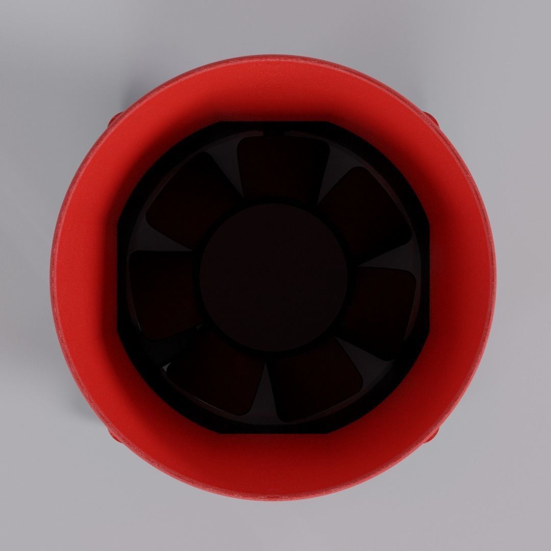 Fan Duct 60mm 3D model 3D printable | CGTrader