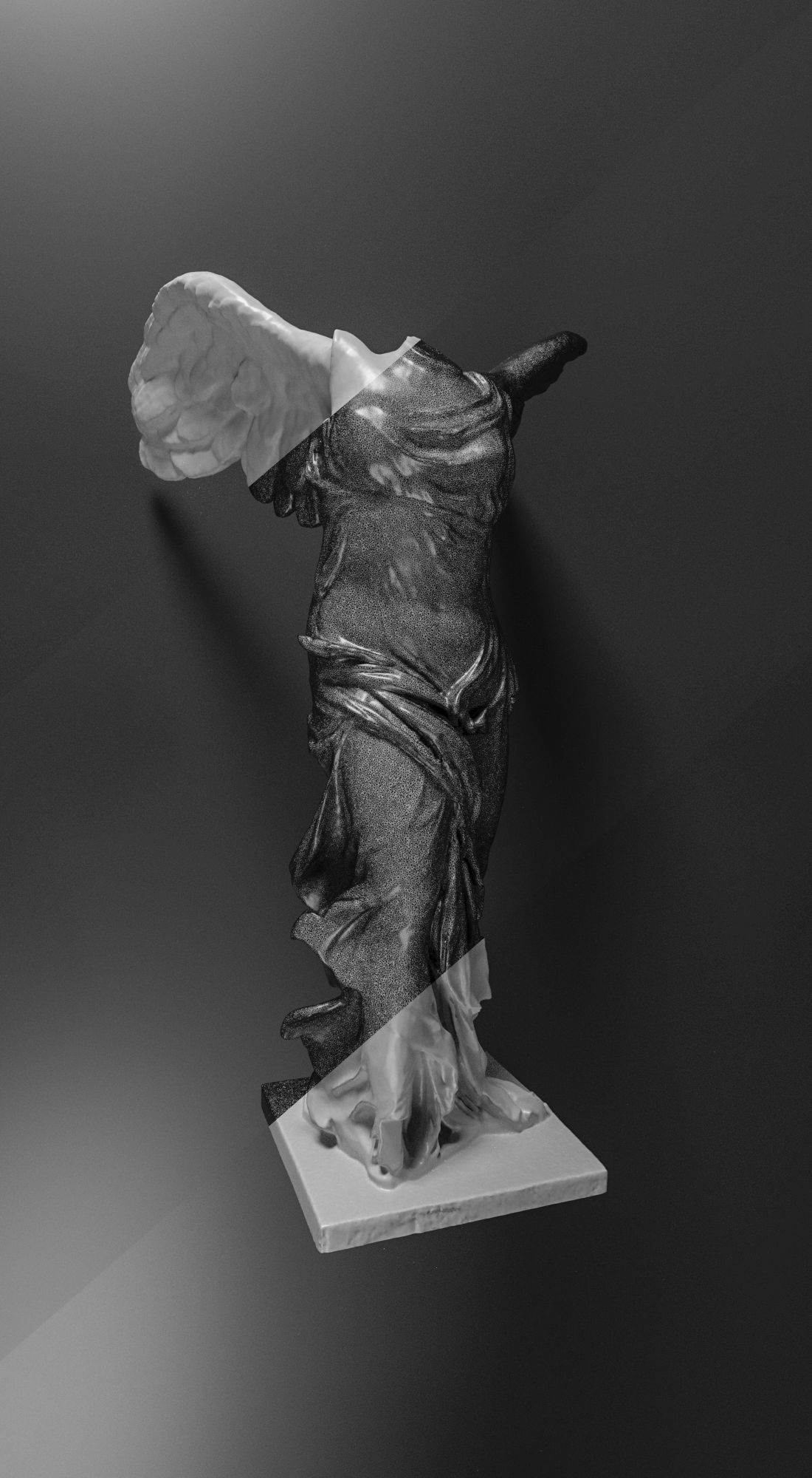 Antique statues 3D model CGTrader