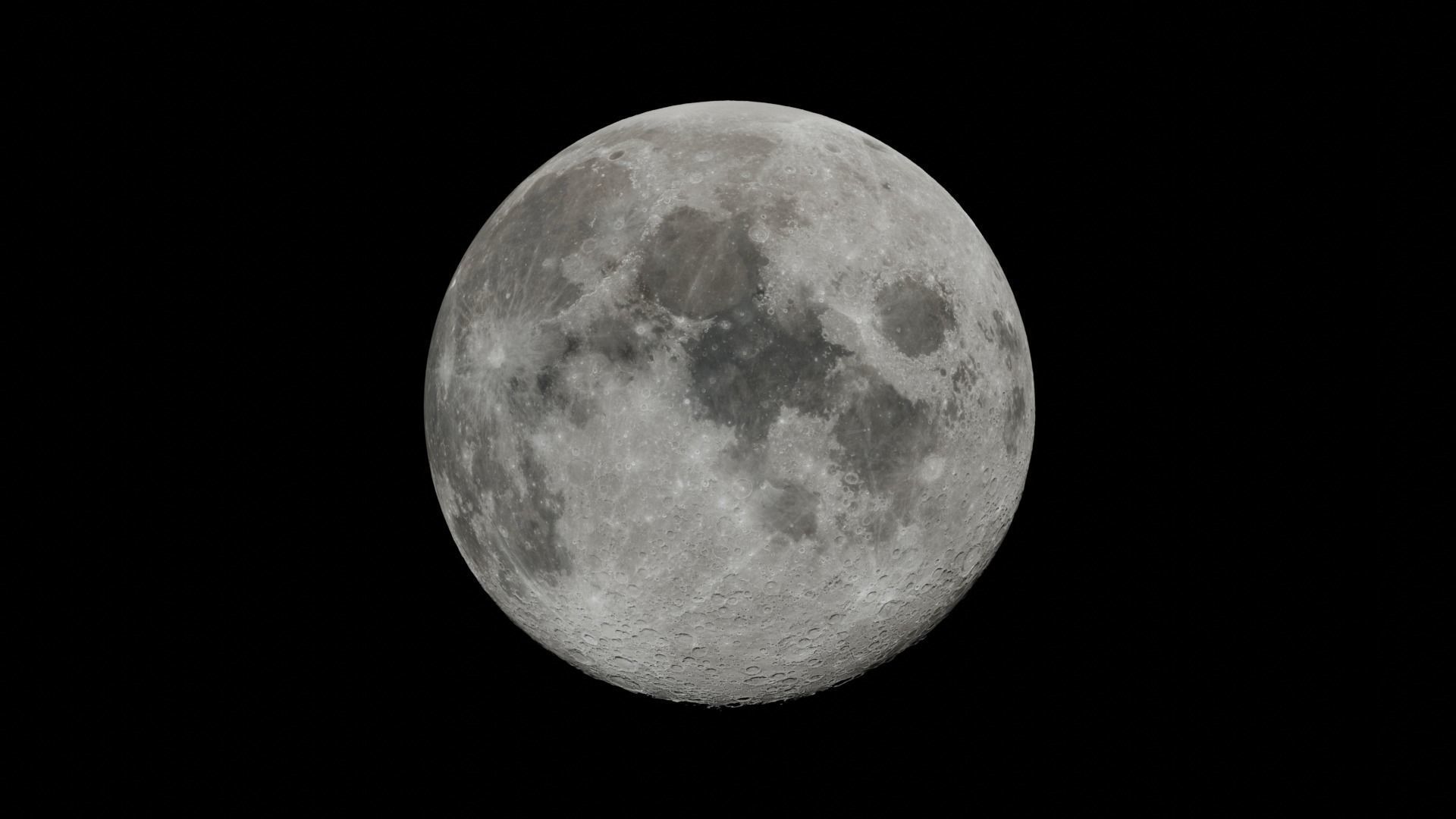 Large Moon Model 3d Moon model from nasa spacecraft 3D model | CGTrader