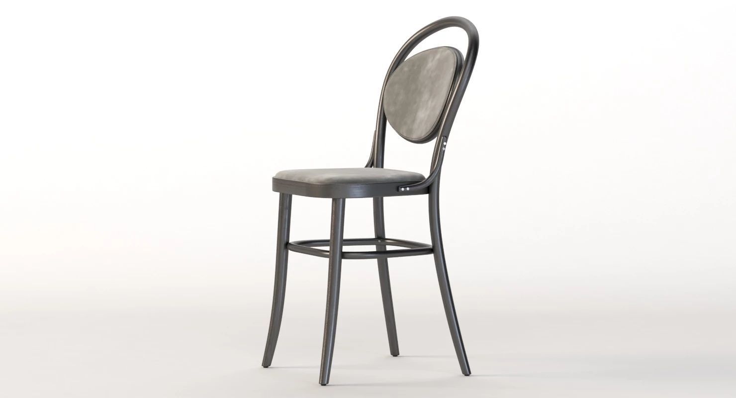 Michael 20 Era Commercial Bentwood Bar Chair 3D model CGTrader
