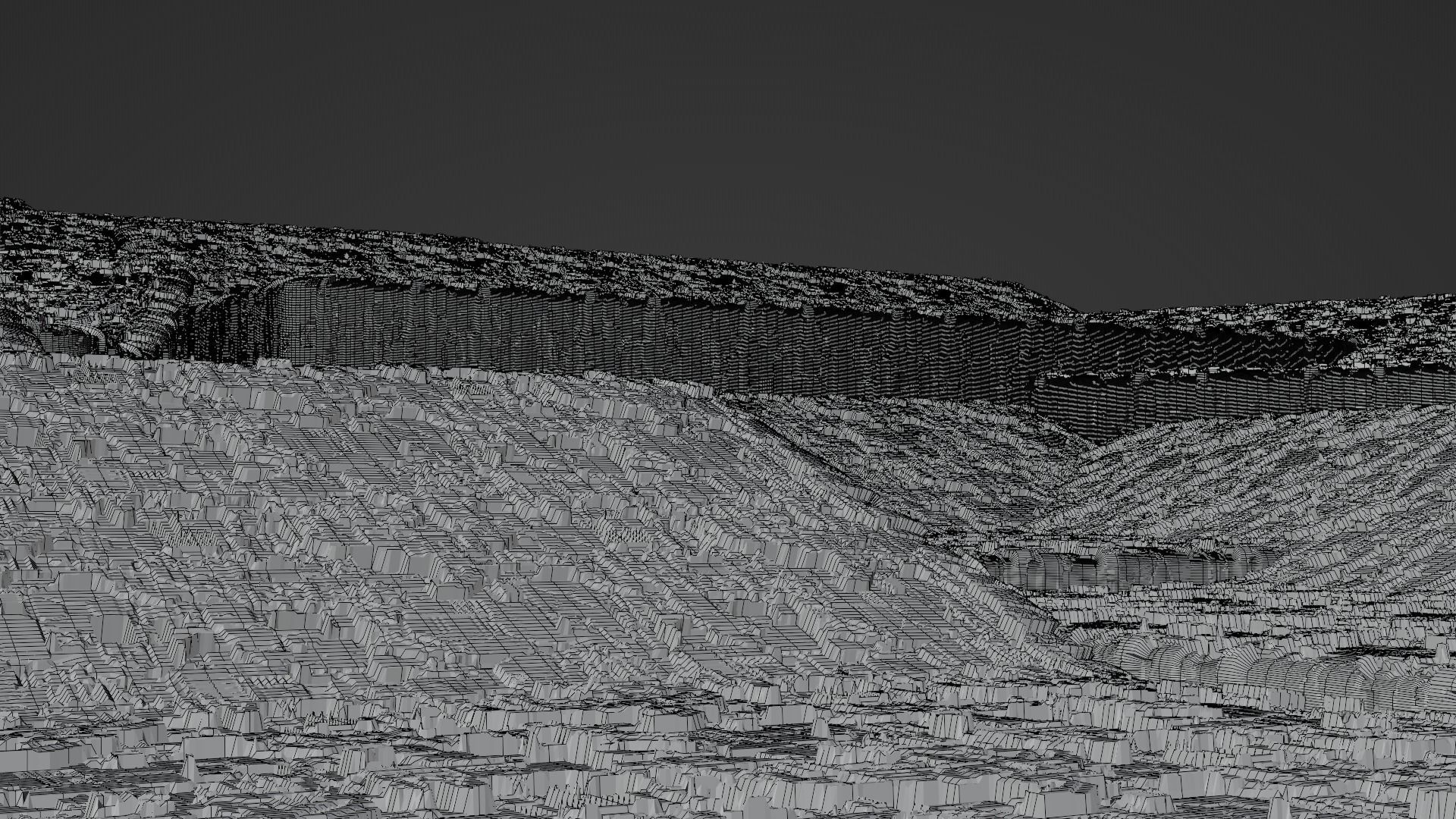 Sci Fi Terrain 1a 3D model | CGTrader