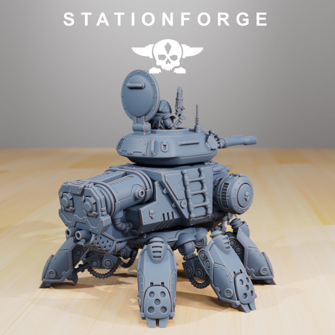 Scavenger Tank 3D model 3D printable | CGTrader
