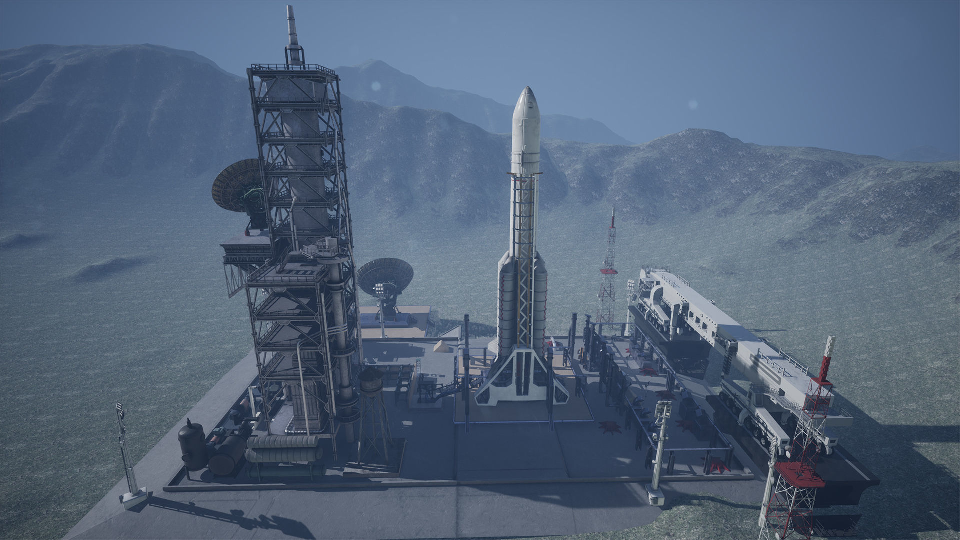 3D model Chinese Rocket Launch 220 Assets VR / AR / low-poly | CGTrader