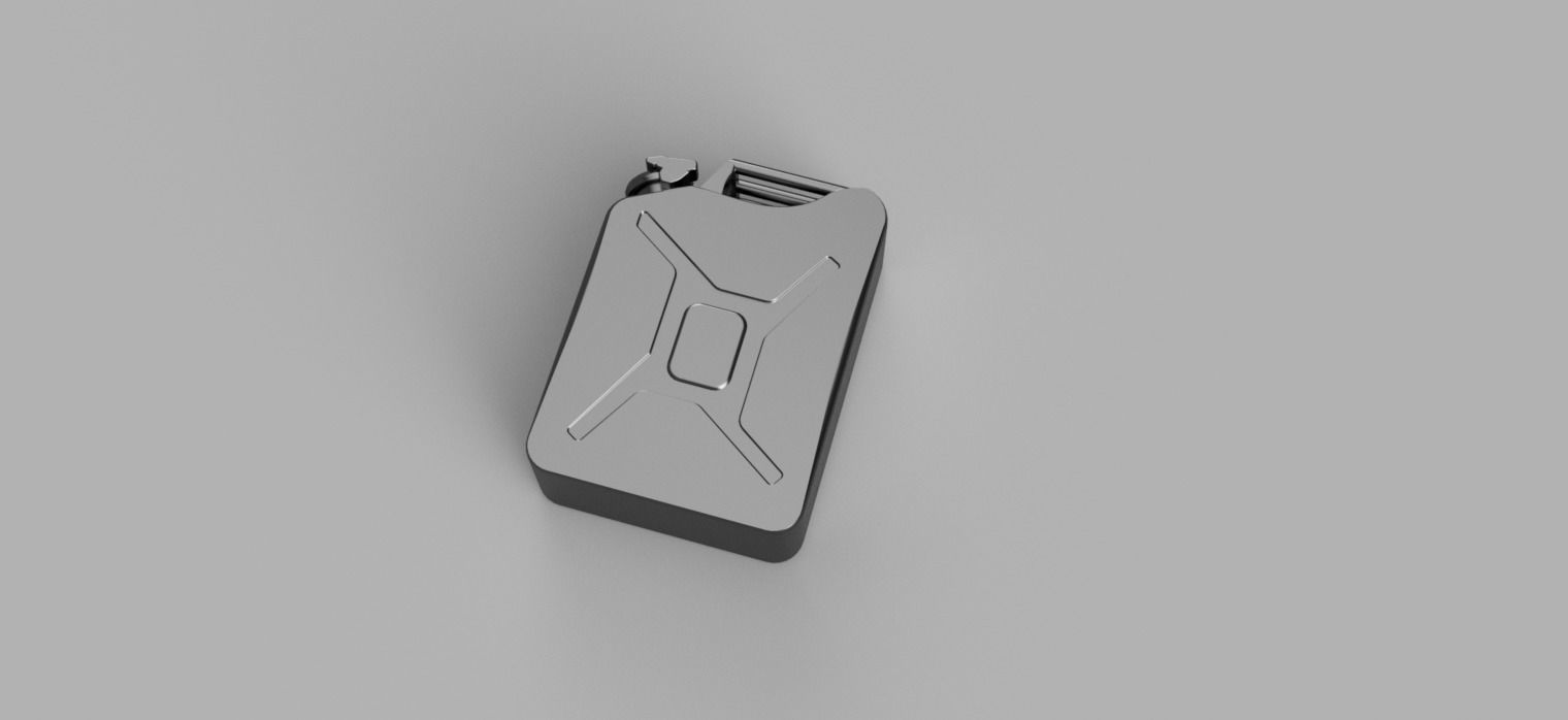 Car Jerry Cans 3D model 3D printable CGTrader