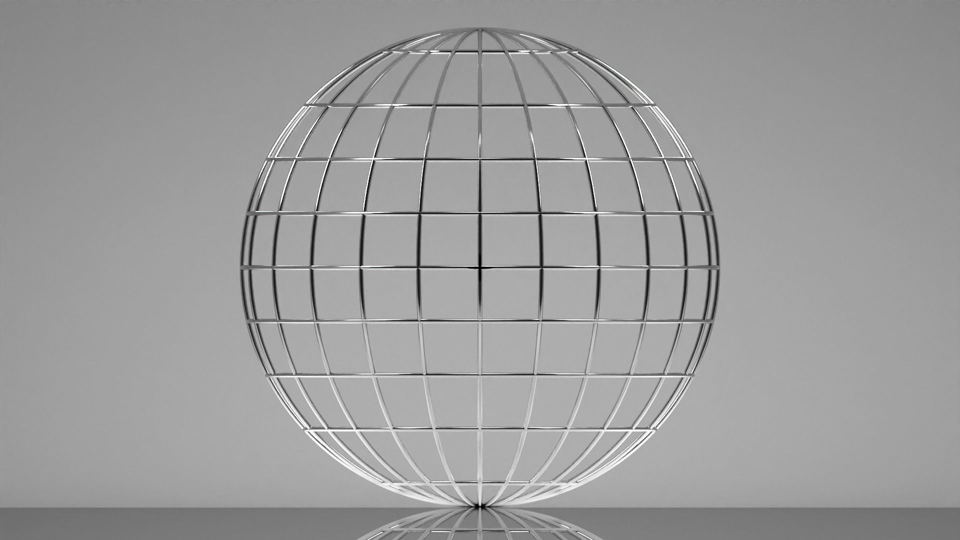 3D model Globe Wireframe Globe VR / AR / lowpoly CGTrader