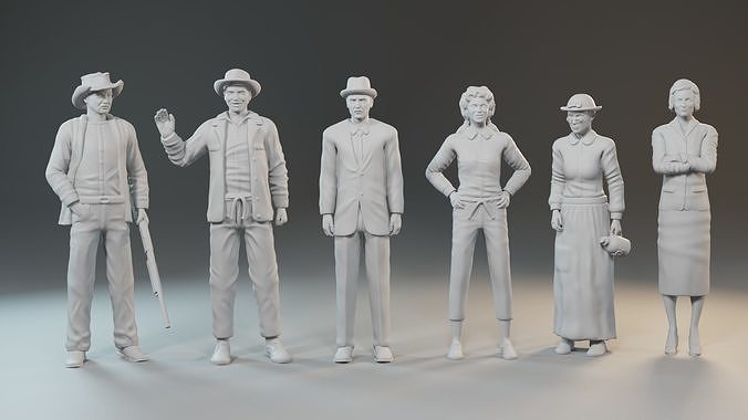 The Beverly Hillbillies 3D model 3D printable | CGTrader