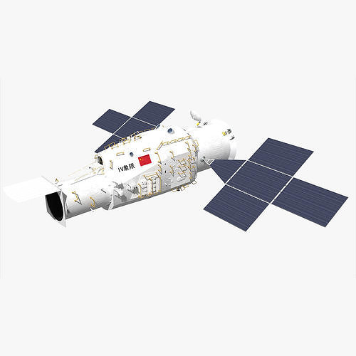 xuntian optical telescope 3D model animated rigged CGTrader