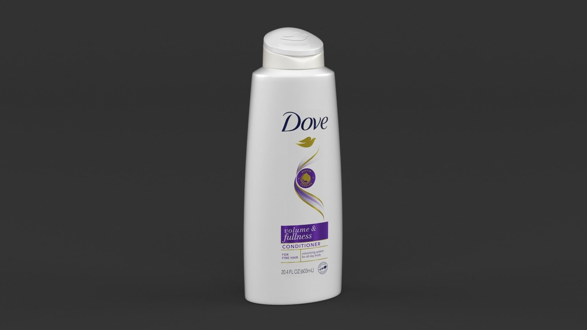Dove Shampoo and Conditioner 3D model CGTrader