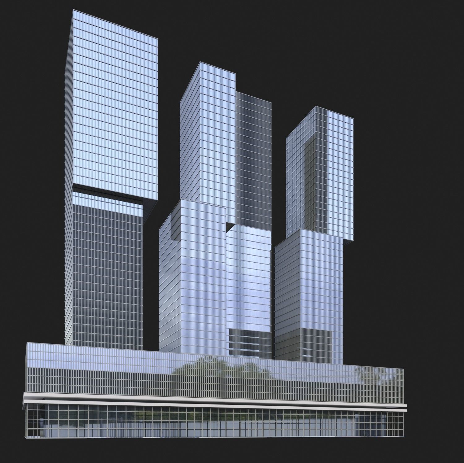 Office Building 3D model | CGTrader