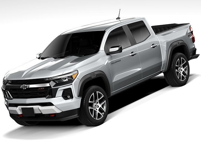 Chevrolet Colorado Z71 2023 3D model CGTrader