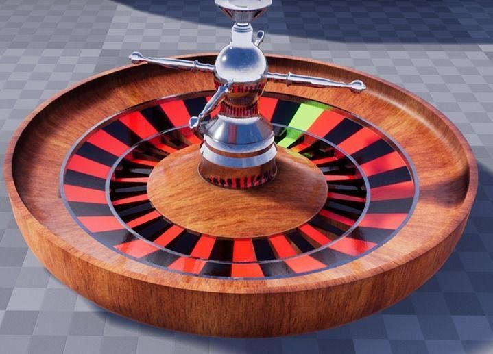 3D model Roulette Wheel VR / AR / low-poly | CGTrader