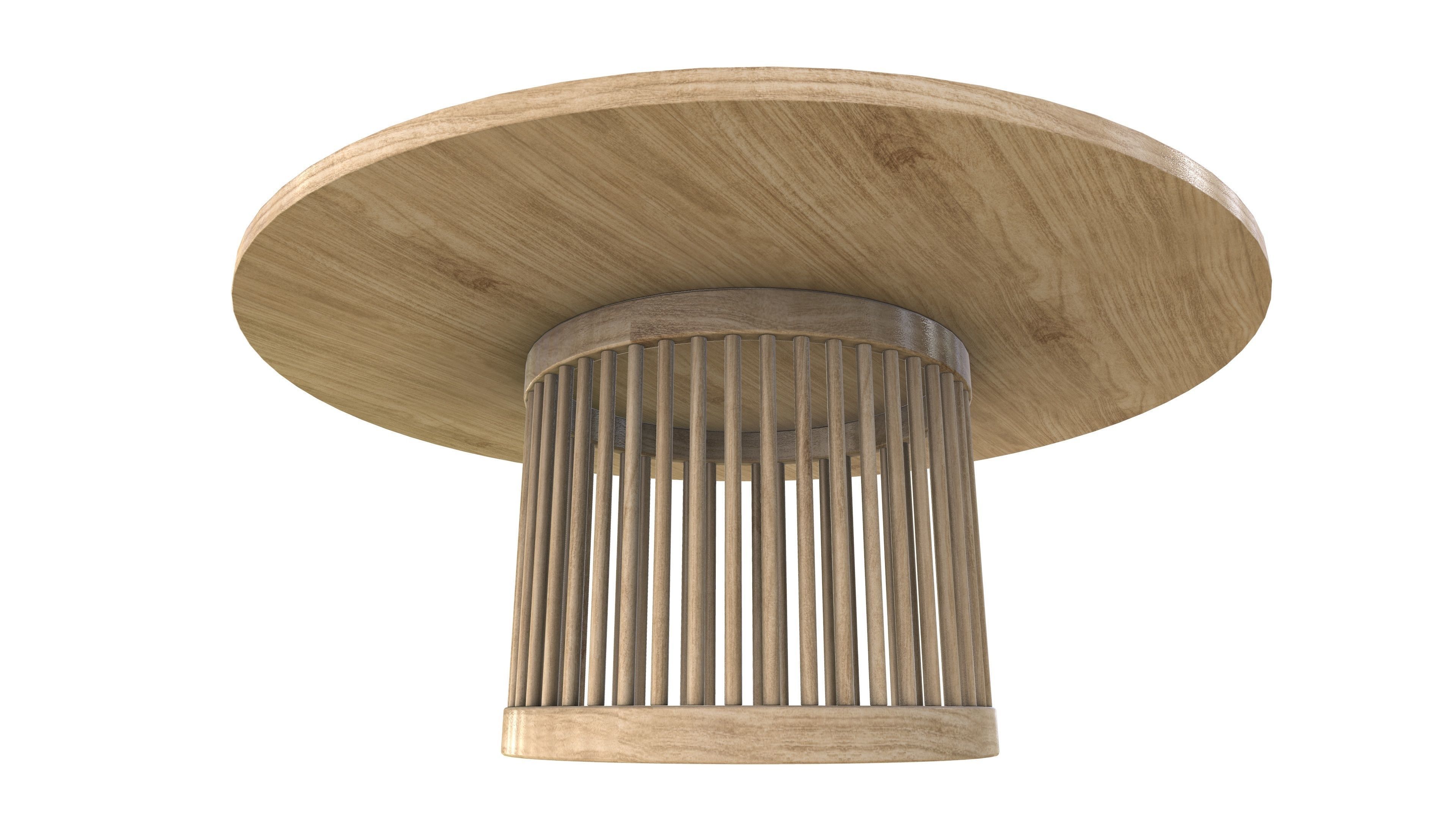 3D model Round Table Round Table V3 3D Model VR AR PBR VR / AR / low ...