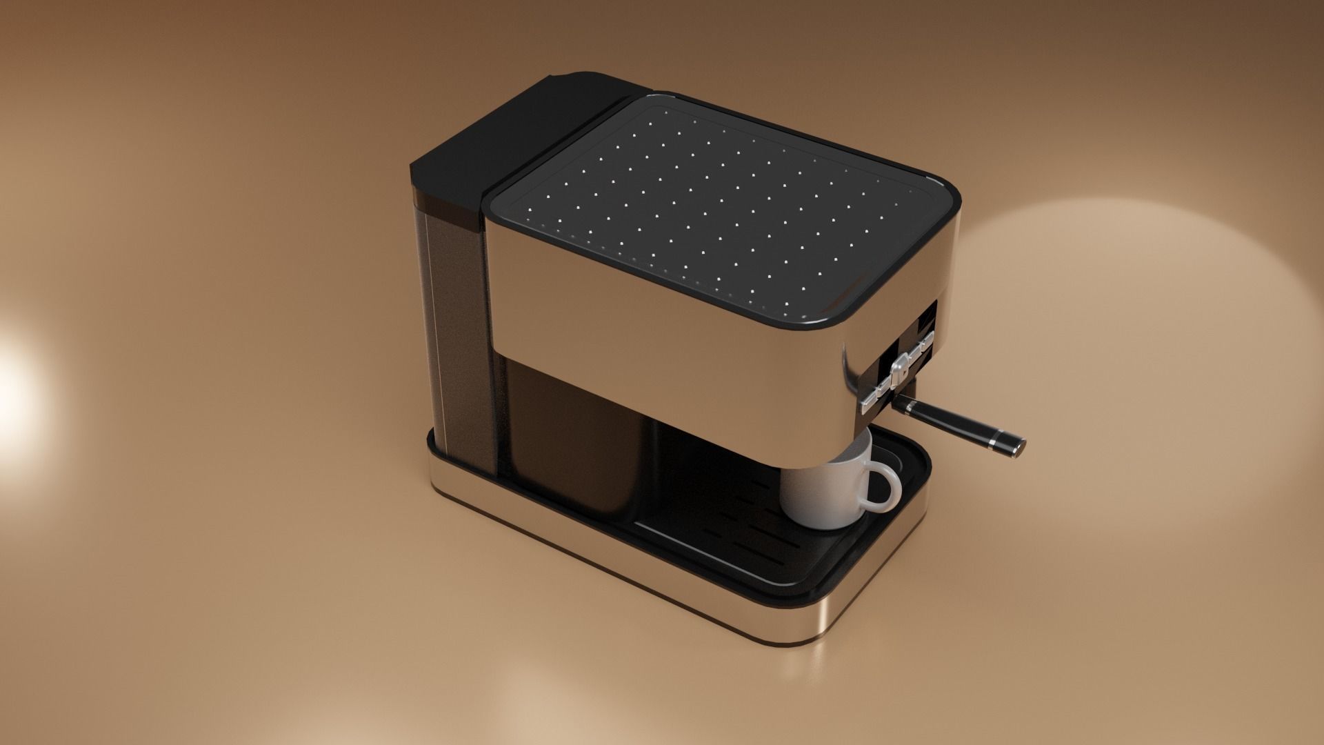 Coffee Machine Blender 3D free 3D model CGTrader
