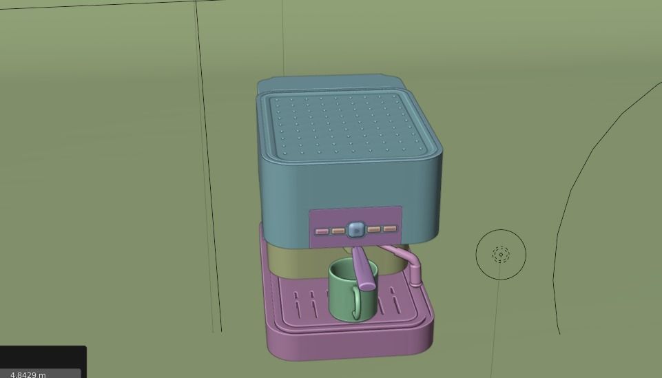 Coffee Machine Blender 3D free 3D model CGTrader