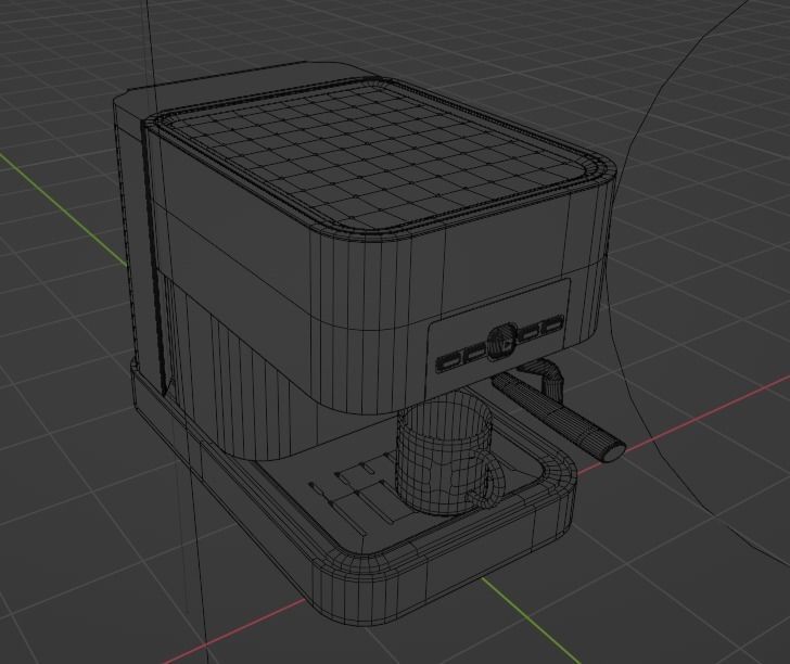 Coffee Machine Blender 3D free 3D model CGTrader