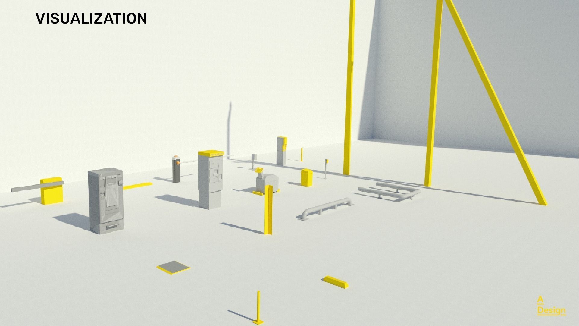 Parking Pack of revit families 3D model CGTrader