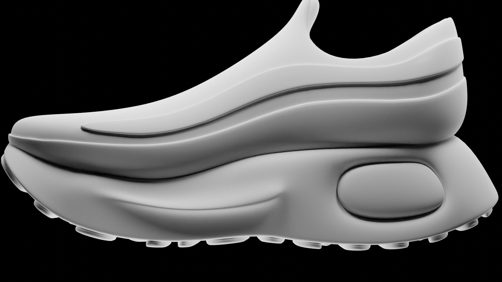 3D model Designer shoe VR / AR / lowpoly CGTrader