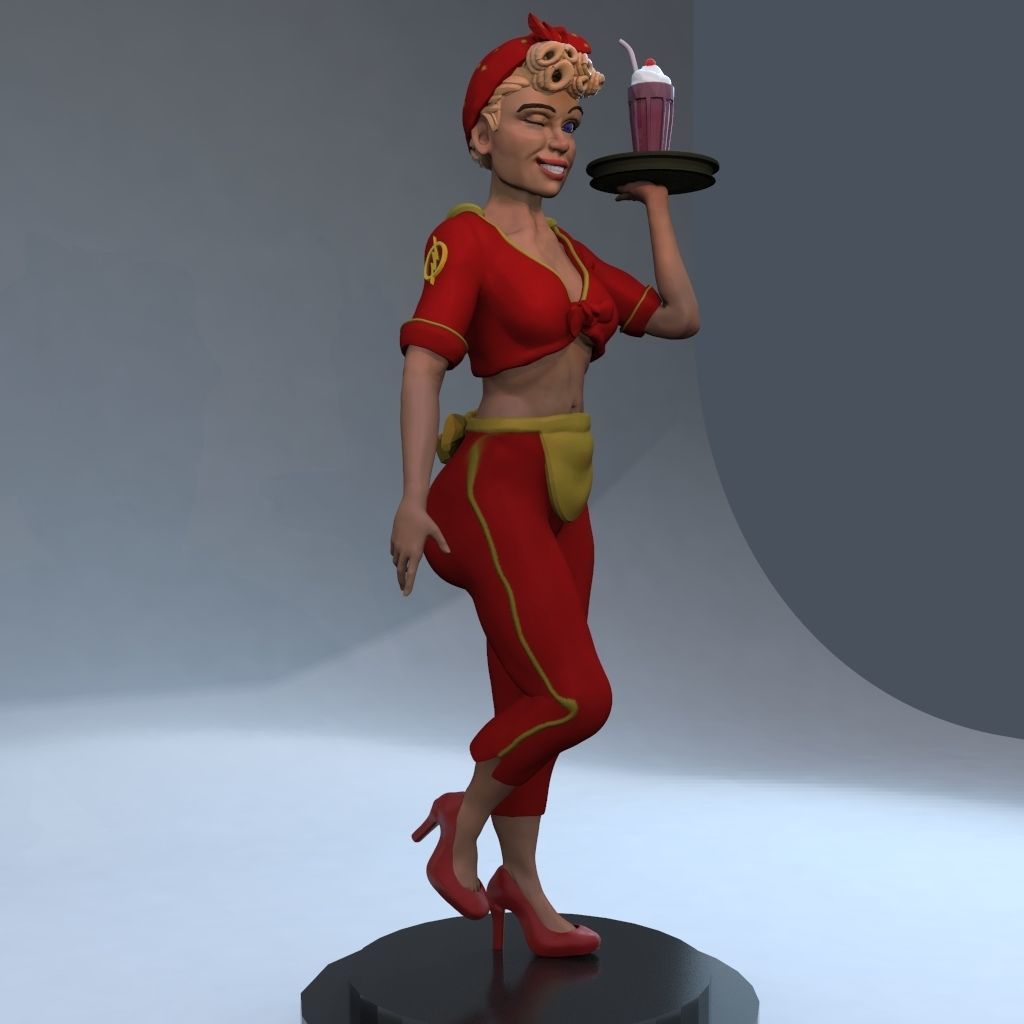 Jesse Quick 3D Model 3D Printable CGTrader