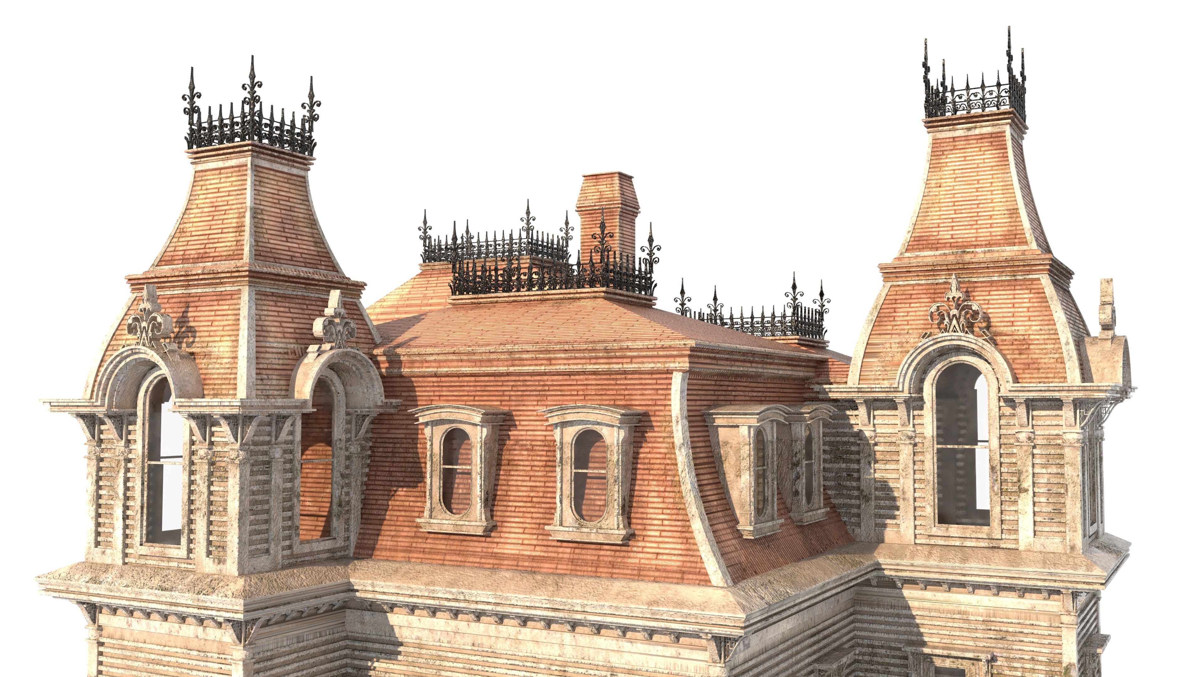 Victorian House Asset Bundle 3D model | CGTrader
