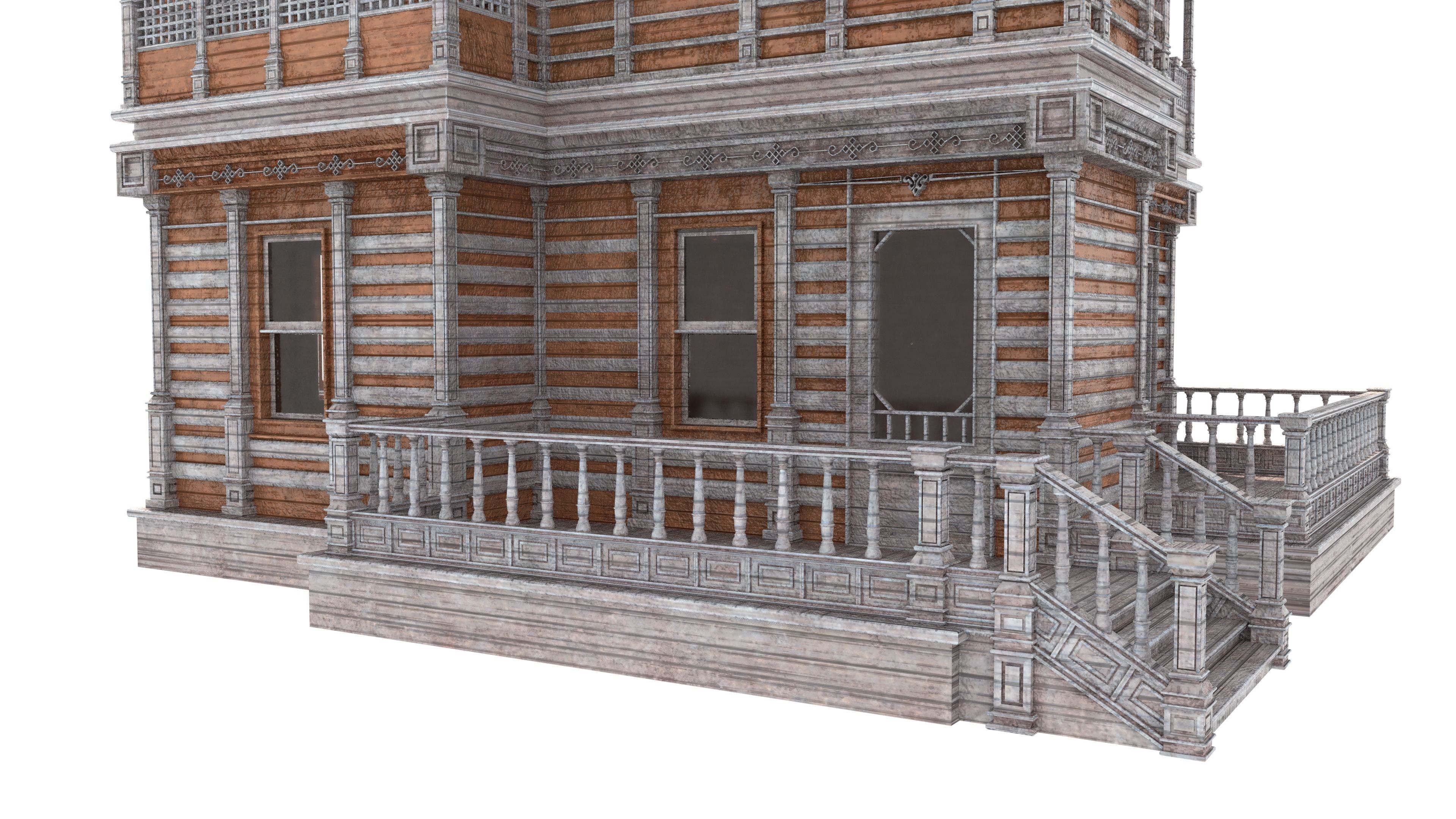 Victorian House Asset Bundle 3D model | CGTrader