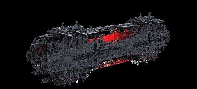 Mega Sci-Fi city Space station Rig 3D model | CGTrader