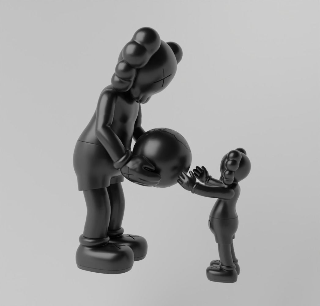 Kaws The Promise 3D model 3D printable CGTrader
