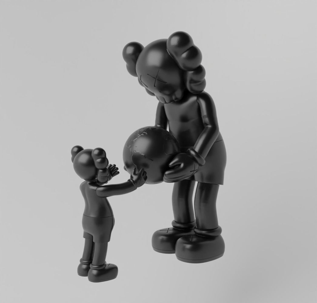 Kaws The Promise 3D model 3D printable CGTrader
