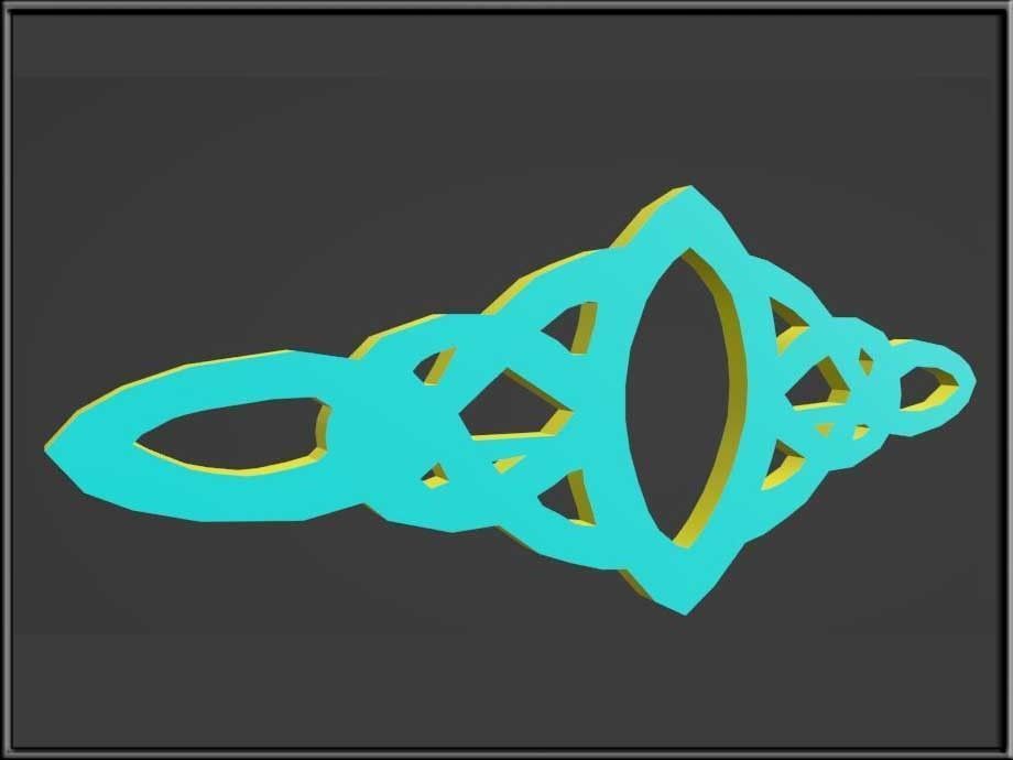 3D model Knot Wall Art VR / AR / lowpoly CGTrader