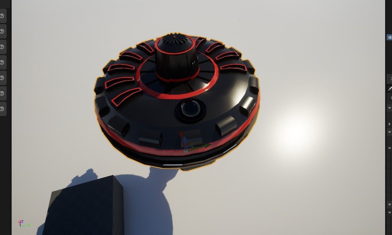 3D model sci fi spaceship VR / AR / low-poly | CGTrader