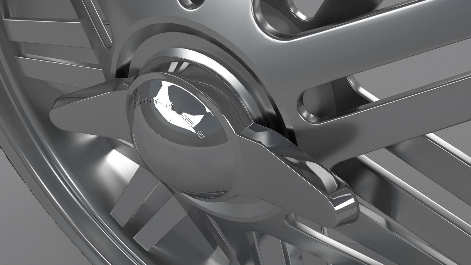 Car tuning wheel 3D model CGTrader