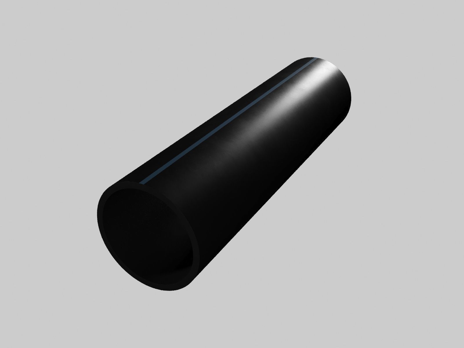 HDPE pipes 3D model CGTrader