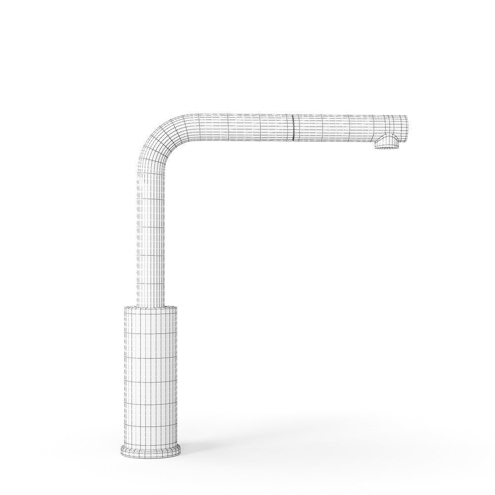 Blanco Lanora Mixer Tap 3D model CGTrader