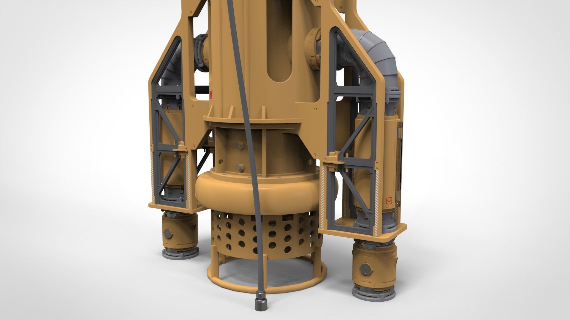 sci fi props 5 3D model | CGTrader