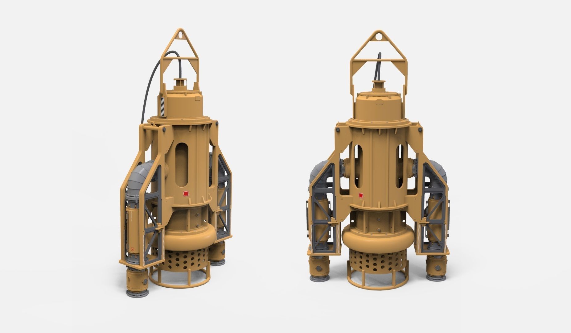 sci fi props 5 3D model | CGTrader